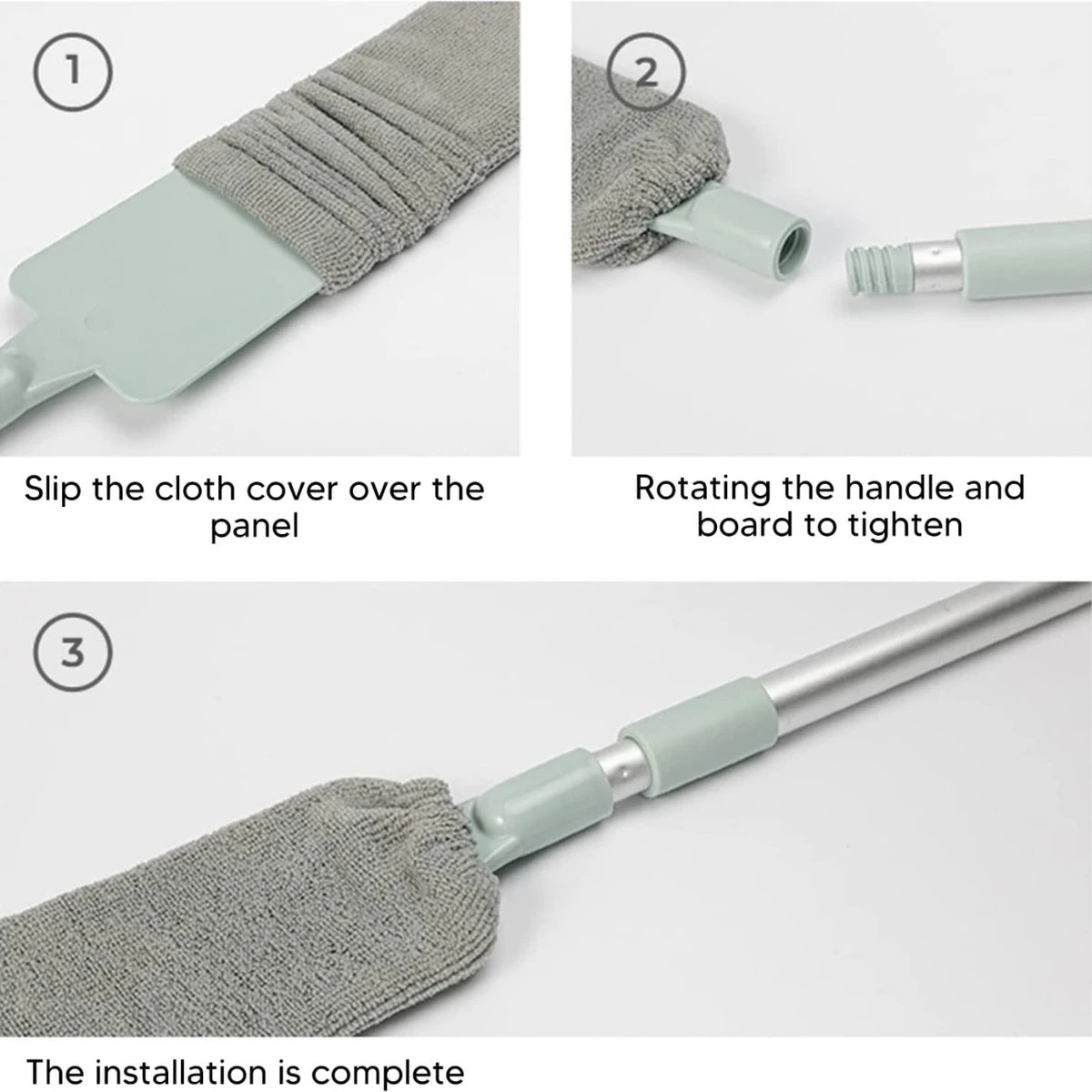 Verstelbare Stofdoek Voor Jaloezieën / Verstelbare Plumeau / Verstelbare Stofdoek / Reinigings Borstel Jaloezieën / Jaloerzieën Reiniger/ Intrekbare Stofborstel / Onder Kast Dweil / Intrekbare Verstelbare Plumeau / Stoffer / Schoonmaken Tips 3 Verstelbare Stofdoek Voor Jaloezieën / Verstelbare Plumeau / Verstelbare Stofdoek / Reinigings Borstel Jaloezieën / Jaloerzieën Reiniger/ Intrekbare Stofborstel / Onder Kast Dweil / Intrekbare Verstelbare Plumeau / Stoffer / Schoonmaken Tips - Afbeelding 3