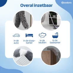 Woodoro Ragebol Uitschuifbaar Complete 9-Delige Set - Verstelbare Telescoopsteel - Plumeau - RVS - Zwart & Grijs 19 Woodoro Ragebol Uitschuifbaar Complete 9-Delige Set - Verstelbare Telescoopsteel - Plumeau - RVS - Zwart & Grijs -Schoonmaakartikelen Winkel 1200x1200 311