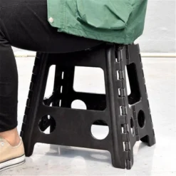 Merkloos Verdikt Kunststof Klapkruk-draagbaar-opvouwbare Kruk-Met Antislip Oppervlak Zwart 29x22cmx45cm -Schoonmaakartikelen Winkel 1200x1200 335