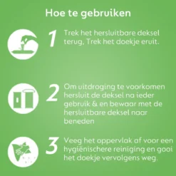 Dettol - Schoonmaakdoekjes - Power & Fresh - Kersenbloesem - 4 X 80 Stuks - Voordeelverpakking -Schoonmaakartikelen Winkel 1200x1200 429