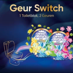 Witte Reus Toiletblok Geur Switch - Appel Waterlelie - WC Blokjes Voordeelverpakking - 10 Stuks -Schoonmaakartikelen Winkel 1200x1200 500