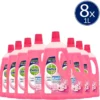 Dettol - Power & Fresh - Allesreiniger - Kersenbloesem - 8 X 1 Liter