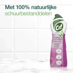 Cif CleanBoost Cream Pink Schuurmiddel - 8 X 750 Ml - Voordeelverpakking 16 Cif CleanBoost Cream Pink Schuurmiddel - 8 X 750 Ml - Voordeelverpakking -Schoonmaakartikelen Winkel 1200x1200 635