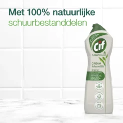 Cif CleanBoost Cream Original Schuurmiddel - 8 X 750 Ml - Voordeelverpakking -Schoonmaakartikelen Winkel 1200x1200 723