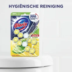 Glorix Power 5 Toiletblokken - Citroen - 7 X 2 Stuks - Voordeelverpakking -Schoonmaakartikelen Winkel 1200x1200 744