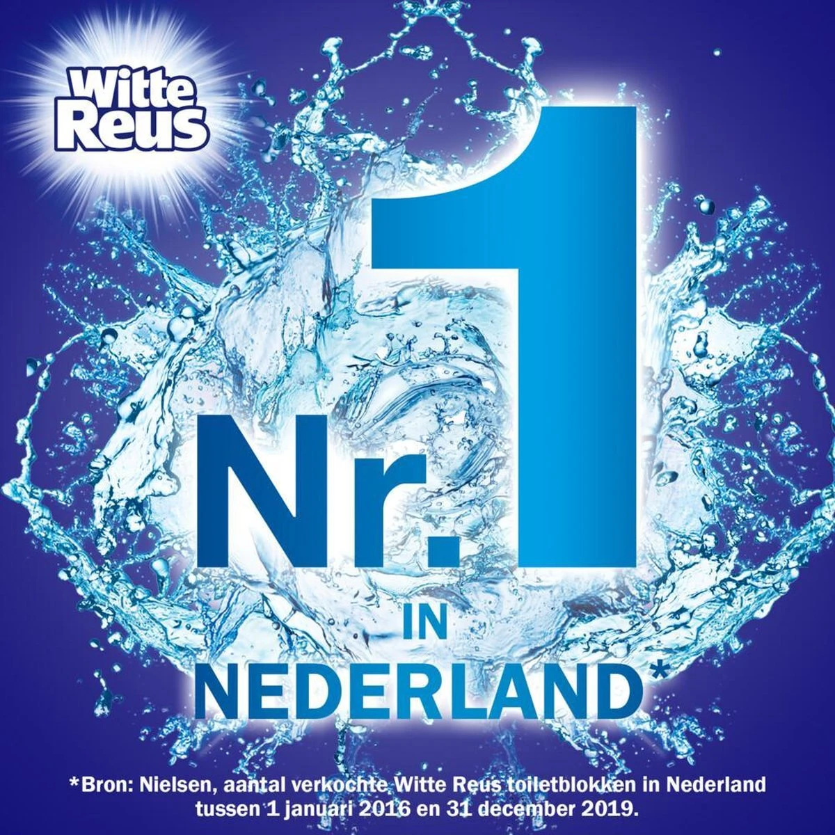 Witte Reus Blauw Actief Toiletblok - Bloesem - WC Blokjes Voordeelverpakking - 20 Stuks 4 Witte Reus Blauw Actief Toiletblok - Bloesem - WC Blokjes Voordeelverpakking - 20 Stuks - Afbeelding 4