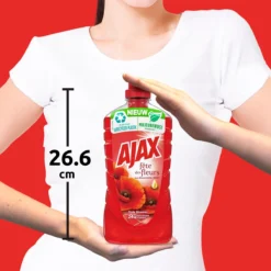 Ajax® Ajax Allesreiniger Fête Des Fleur Rode Bloem 8 X 1L - Voordeelverpakking -Schoonmaakartikelen Winkel 1200x1200 863