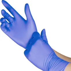 IVROU® Nitril Handschoenen - 100 Stuks Wegwerp Handschoenen - Poeder Vrij, Latex Vrij - Maat: M - Violet Blauw -Schoonmaakartikelen Winkel 1200x1200 940