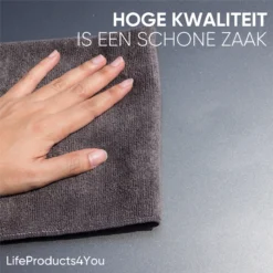LifeProducts4You Microvezeldoekjes - Vaatdoek - Raamdoeken - Schoonmaakdoekjes - Raamdoeken Streepvrij - Microvezeldoeken - Reinigingsdoekjes - Spiegeldoeken - Autodroog Doek - Auto Schoonmaak Producten - 30 X 30 Cm - 7 Stuks -Schoonmaakartikelen Winkel 1200x1200 990