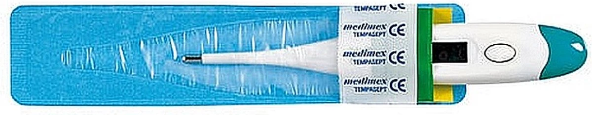 Tempasept Thermometerhoes - 30 Thermometerhoezen Voor Koortsthermometer 1 Tempasept Thermometerhoes - 30 Thermometerhoezen Voor Koortsthermometer
