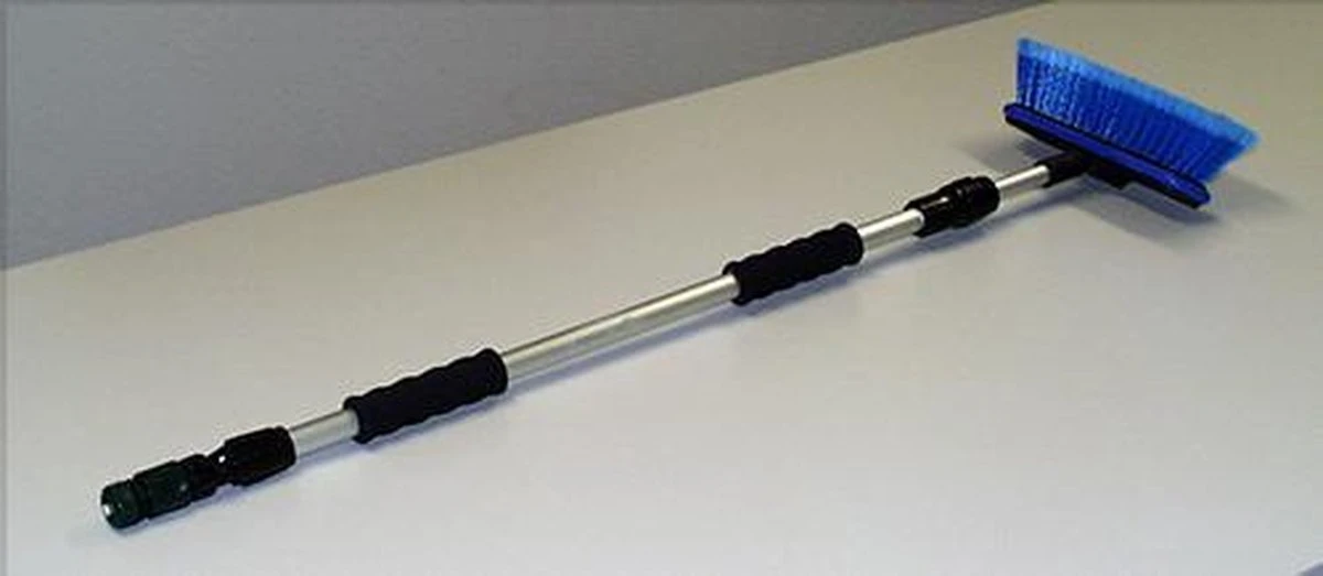 Petapak Telescoop Wasborstel Voor Caravan, Camper Of Auto