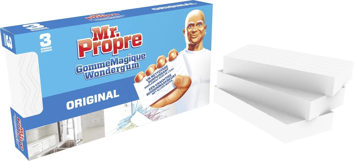 Mr Propre Magic Eraser Wondergum 2 Mr Propre Magic Eraser Wondergum - Afbeelding 2