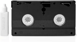Nedis VHS-Reinigingscassette - 20 Ml - VHS-Koppen - Zwart -Schoonmaakartikelen Winkel 1200x664