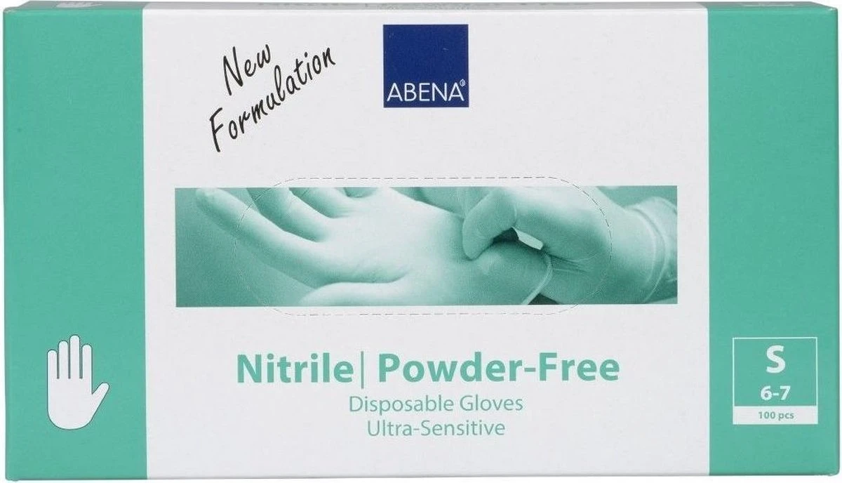 Wegwerp Handschoenen - MAAT S - Nitril - Extra Sterk - Poedervrij - Latex Vrij - Blauw - 100 STUKS + GRATIS Zeepje Model Voet (roze) 2 Wegwerp Handschoenen - MAAT S - Nitril - Extra Sterk - Poedervrij - Latex Vrij - Blauw - 100 STUKS + GRATIS Zeepje Model Voet (roze) - Afbeelding 2