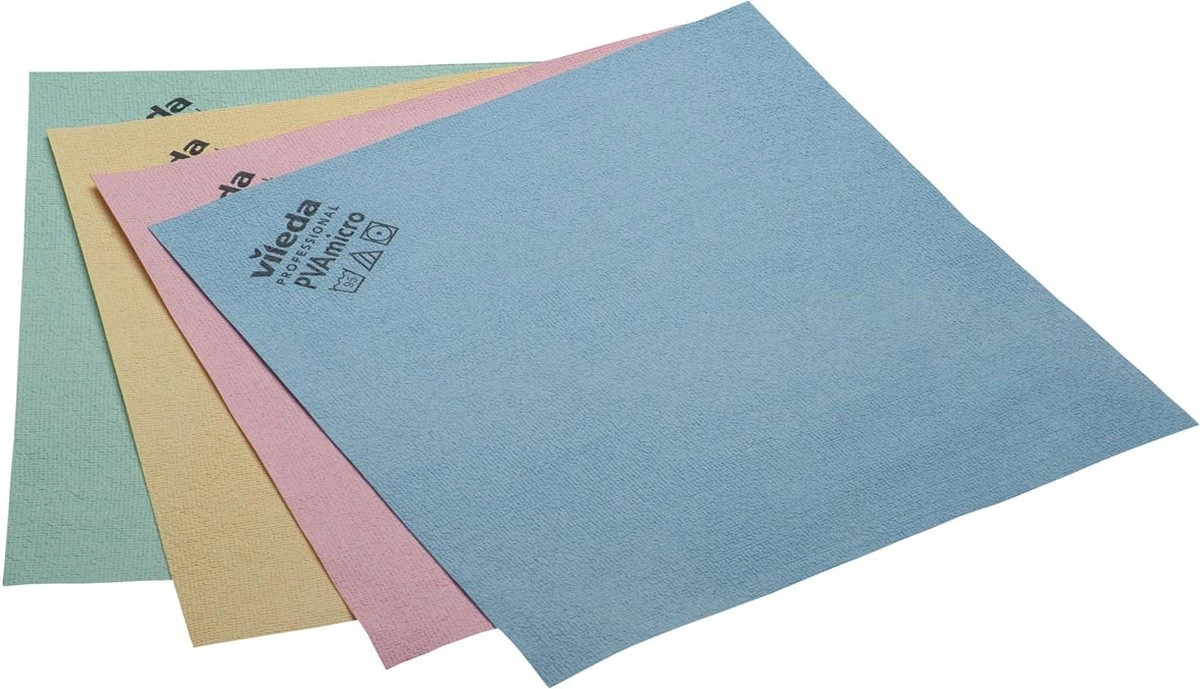 Vileda Microvezeldoek PVA Rood Pak Van 5 Stuks 2 Vileda Microvezeldoek PVA Rood Pak Van 5 Stuks - Afbeelding 2