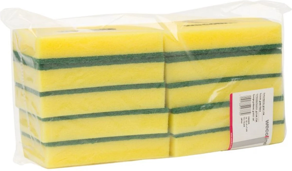 10 Grote Schuursponzen - Wecoline 3 10 Grote Schuursponzen - Wecoline - Afbeelding 3