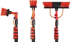 Telescoopsteel Met Borstel 6 Delige Set – Telescoop Met Borstel - Telescoopsteel Ramenwassen – Uitschuifbaar Tot 4,6 Meter - Met Zeepdispenser -Schoonmaakartikelen Winkel 1200x720