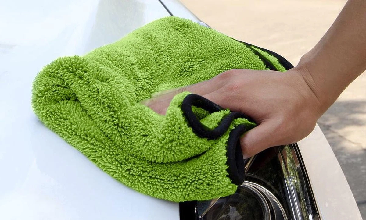 Droogdoek Auto - Badkamer - Drying Towel - Watermagneet - Microvezel - Doek - 45 X 38 Cm - Groen 5 Droogdoek Auto - Badkamer - Drying Towel - Watermagneet - Microvezel - Doek - 45 X 38 Cm - Groen - Afbeelding 5