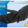 Hygostar Wegwerp Handschoenen - Nitril - Poedervrij - Zwart - S - 100 Stuks
