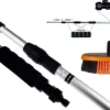 Telescoopsteel Ramenwassen Telescoopsteel Met Borstel Waterdoorlatende Wasborstel Met Telescopische Steel - Wasborstel Auto - Wasborstel Met Uitschuifbare Steel - Wasborstel Met Steel - Wasborstel Gardena - Wasborstel Met Wateraansluiting