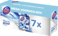 Glorix Power 5+ Ocean Toiletblokken - 7 Stuks - Voordeelverpakking -Schoonmaakartikelen Winkel 1200x760 5