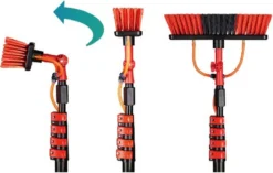 Chimb Telescopische Wasborstel - Uitschuifbare Waterborstel - Ramenwassen - 4,6 Meter - Met Zeepdispenser -Schoonmaakartikelen Winkel 1200x763