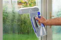 Swiss Pro+ Ruitenreiniger 3 In 1 WV 2 Blue Edition Window Vac - Ca. 120 M² - Waterzuiger - Incl. Smalle Zuigmond - Oplaadbaar - Raamwisser - Streeploos - Clicksystem - 2 Microvezeldoekjes - Met Sprayfunctie - Low Noise - Hepafilter -Schoonmaakartikelen Winkel 1200x799 4
