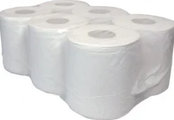 Euro Products Poetspapier Recycled 2-laags 150 Meter 6 Stuks