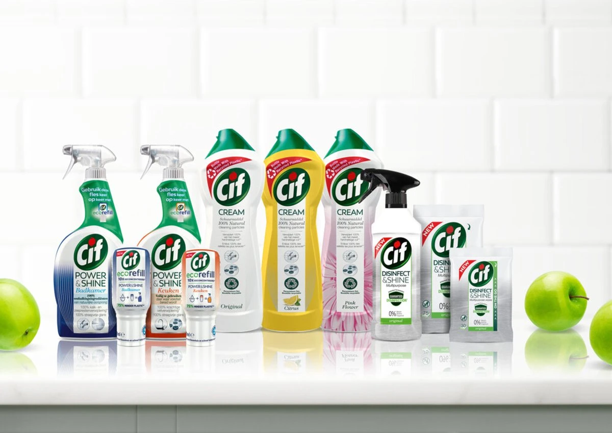 Cif CleanBoost Power & Shine Keuken Spray - 6 X 750 Ml - Voordeelverpakking 10 Cif CleanBoost Power & Shine Keuken Spray - 6 X 750 Ml - Voordeelverpakking - Afbeelding 10