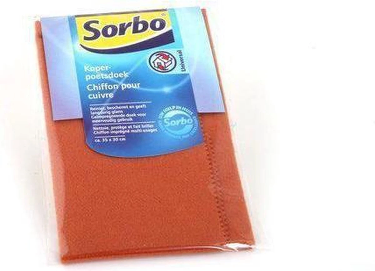 Koperpoetsdoek 30x35cm 1 Koperpoetsdoek 30x35cm