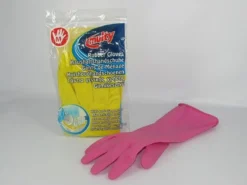 Multy - Huishoudhandschoenen Maat S - Natuurlatex/Kantoen - Geel -Schoonmaakartikelen Winkel 1200x900 31