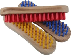 Benson Schrobborstel Hout - Mix Kleur - Prijs Per Stuk -Schoonmaakartikelen Winkel 1200x927