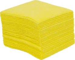 Vaatdoek Viscose Ca. 125 -grams Pak à 25 Ca. 38x40 Cm Geel