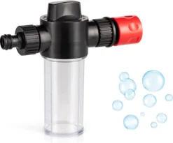 Umuzi Cleaning Telescopische Waterborstel - Uitschuifbare Schrobborstel Voor Ramen, Gevel En Huis - 1,3 Tot 4,6 Meter - Reiniger Met 4 Uitschuifbare Delen - Zeepdispenser Met Doseerknop -Schoonmaakartikelen Winkel 1200x995