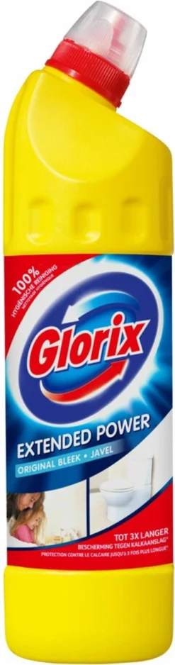Glorix Bleek - Orginal 750ML -Schoonmaakartikelen Winkel 316x1200 1