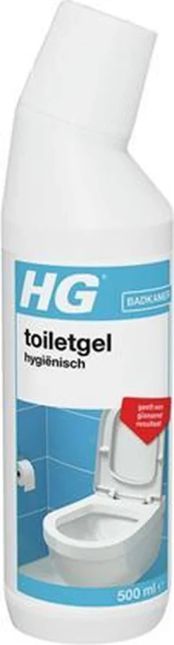 HG Toiletgel Hygiënisch - 500 Ml - Glanzend Resultaat - Krachtige Reiniger En Ontkalker -Schoonmaakartikelen Winkel 325x1200 2