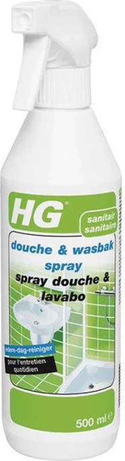 HG Natuursteen Badkamer Reiniger - 500ml - Ook Voor Marmer - Verwijdert Veilig Hardnekkig Vuil -Schoonmaakartikelen Winkel 327x1200 2