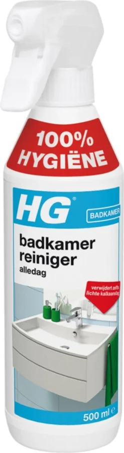 HG Badkamerreiniger Alledag - 500ml - Verwijdert Zeepresten, Huidvetten En Lichte Kalkaanslag -Schoonmaakartikelen Winkel 329x1200 2