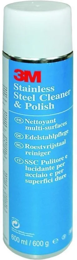 3M RVS Reiniger - 600 Ml 24 3M RVS Reiniger - 600 Ml -Schoonmaakartikelen Winkel 356x1200