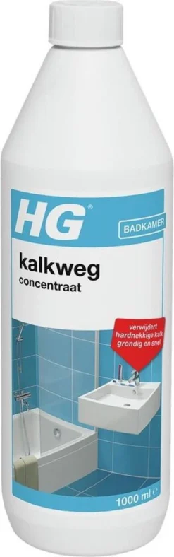 HG Kalkweg Concentraat - 1 L - Krachtige Ontkalker - Geconcentreerd -Schoonmaakartikelen Winkel 376x1200 1
