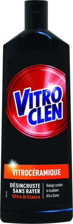 Vitroclen Kookplaatreiniger - Keramisch & Inductie - 500 Ml -Schoonmaakartikelen Winkel 394x1200