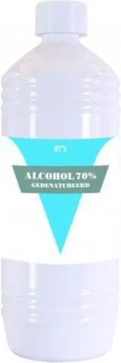 BTS 70% Gedenatureerde Alcohol 1000ML -Schoonmaakartikelen Winkel 401x1200 1