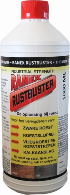Ranex Rustbuster - Roestverwijderaar 1 Liter 19 Ranex Rustbuster - Roestverwijderaar 1 Liter -Schoonmaakartikelen Winkel 433x1200 2