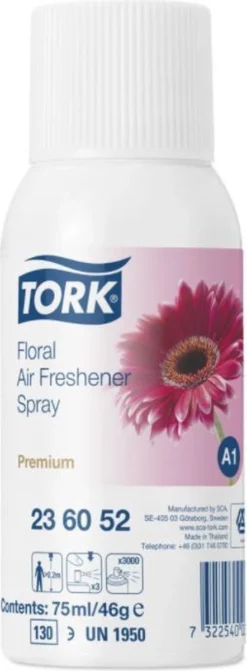 Tork Navulling Voor Luchtverfrisser Bloemen Systeem A1 Flacon Van 75 Ml -Schoonmaakartikelen Winkel 442x1200