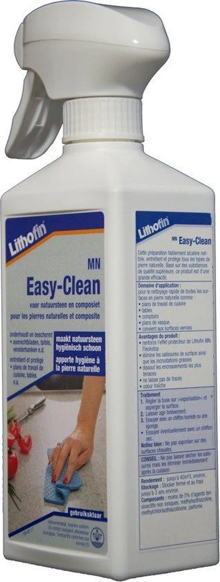 Lithofin MN Easy Clean 500ml 2 Lithofin MN Easy Clean 500ml - Afbeelding 2
