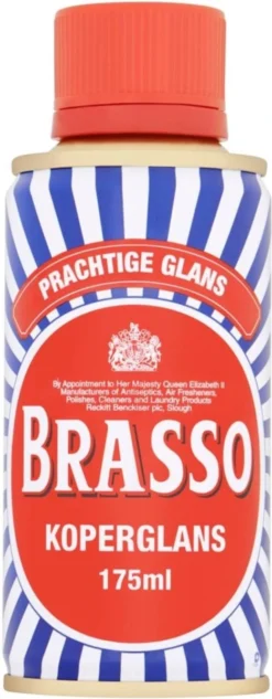 Brasso Koperglans - 175 Ml -Schoonmaakartikelen Winkel 468x1200