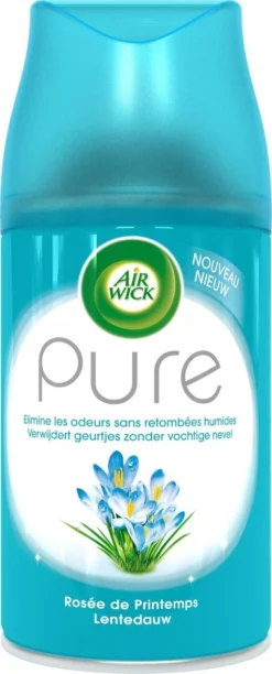 Air Wick Freshmatic Automatische Spray - Luchtverfrisser - Pure Lentedauw Navulling - 3 Stuks 12 Air Wick Freshmatic Automatische Spray - Luchtverfrisser - Pure Lentedauw Navulling - 3 Stuks -Schoonmaakartikelen Winkel 484x1200 2