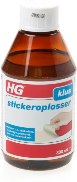 HG Stickerverwijderaar - 300ml - Eenvoudig In Gebruik - 100% Lijmrestenverwijdering 12 HG Stickerverwijderaar - 300ml - Eenvoudig In Gebruik - 100% Lijmrestenverwijdering -Schoonmaakartikelen Winkel 508x1200 1