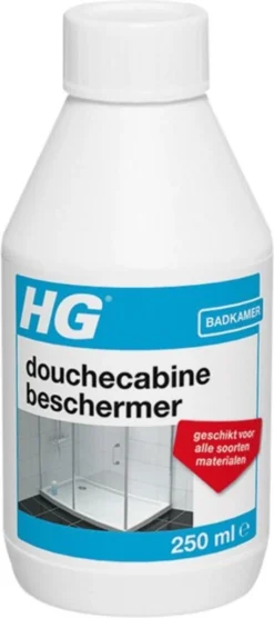 HG Douchecabine Beschermer - 250ml - Voor Alle Soorten Materialen -Schoonmaakartikelen Winkel 533x1200
