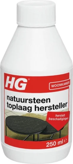 HG Natuursteen Toplaag Hersteller - 250 Ml - Herstelt Beschadigingen - Voor Marmer En Alle Andere Kalkhoudende Natuursteensoort -Schoonmaakartikelen Winkel 534x1200 3